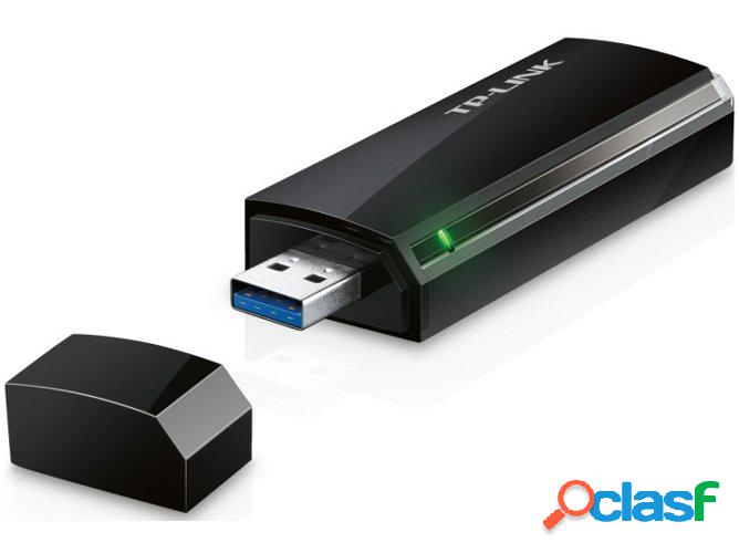 Adaptador WiFi USB TP-LINK ARCHER T4U AC1200 Negro