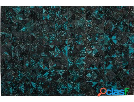 Alfombra Atalan (Negro - Piel Genuina -140x200x0.6 cm)