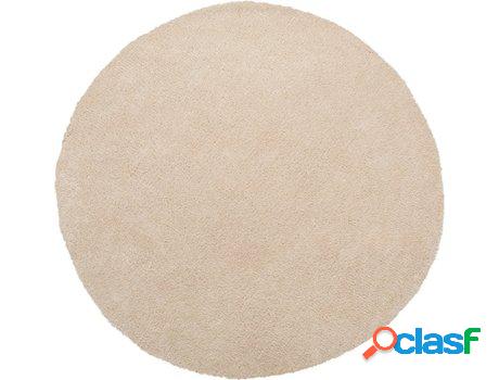 Alfombra Demre (Beije - Poliéster -140x140x2 cm)