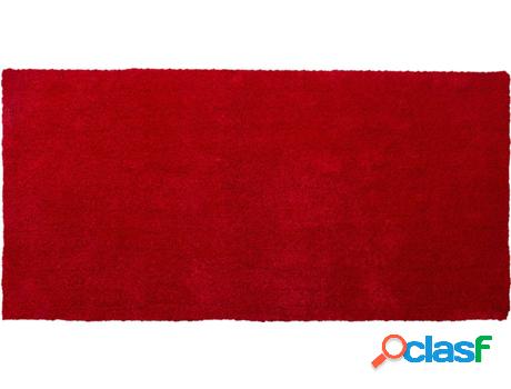 Alfombra Demre (Rojo - Poliéster -80x150x2 cm)