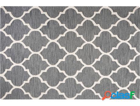 Alfombra Yalova (Gris - Lana -140x200x2 cm)