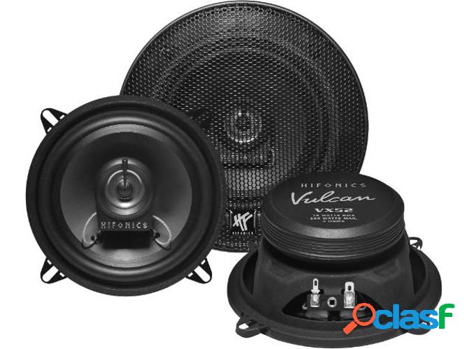 Altavoces Coche HIFONICS VX52 (150 W - Redondo)