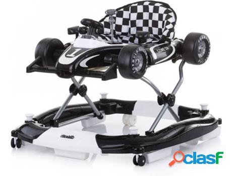 Andador CHIPOLINO MultiFunciones Racer 4 en 1 Negro y Blanco