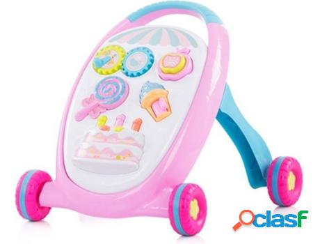 Andador CHIPOLINO Musical Sweets Rosa (12 Meses)