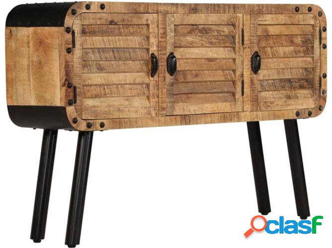 Aparador VIDAXL Madera de manguera maciza (120x30x76 cm)