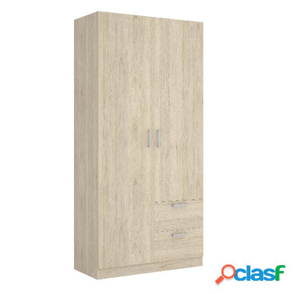Armario Dekit Maxi Madera Natural 215x100x52cm