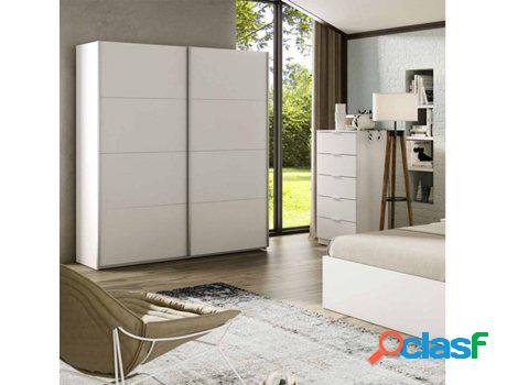 Armario HABITDESIGN Hera (Blanco - Melamina - 150x200x60 cm)