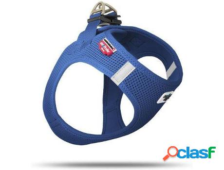 Arnés para Perros CURLI Air-Mesh Azul (M)