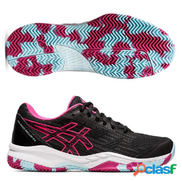 Asics gel padel exclusive 6 black pink glo 39,5