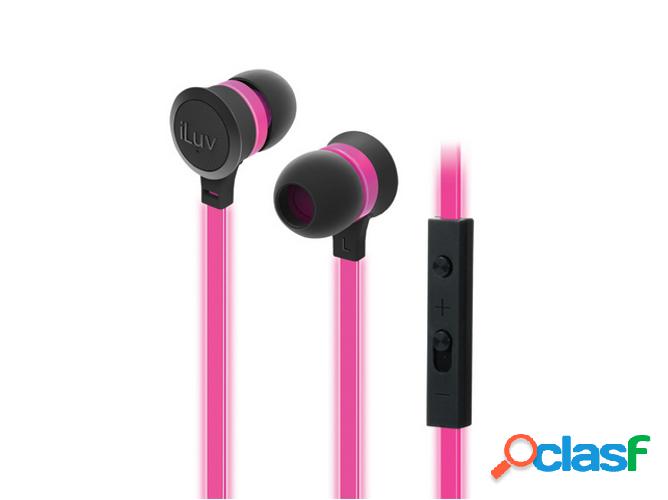 Auriculares con Cable ILUV Neon Glow (In Ear - Micrófono -