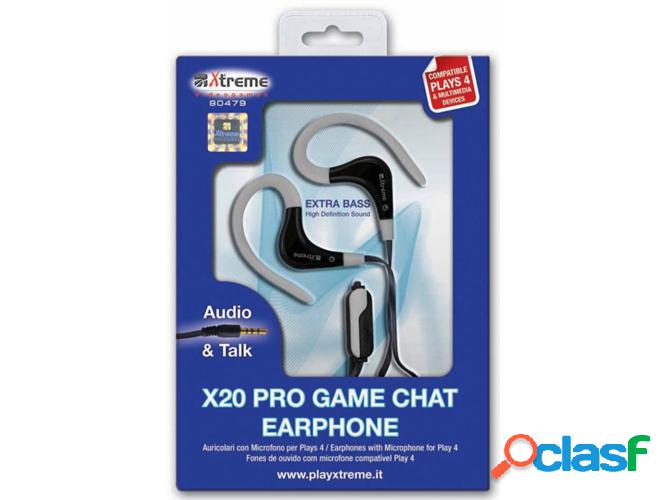 Auriculares con Cable XTREME 90479 (In Ear - Negro)