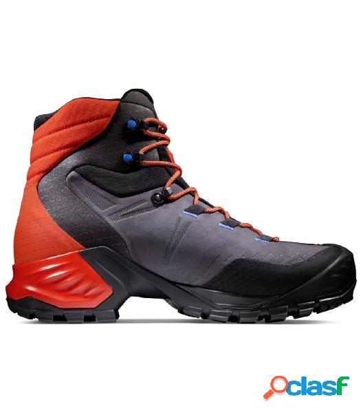 BOTAS MAMMUT TROVAT TOUR HIGH GTX HOMBRE ASPHALT-HOT RED 46