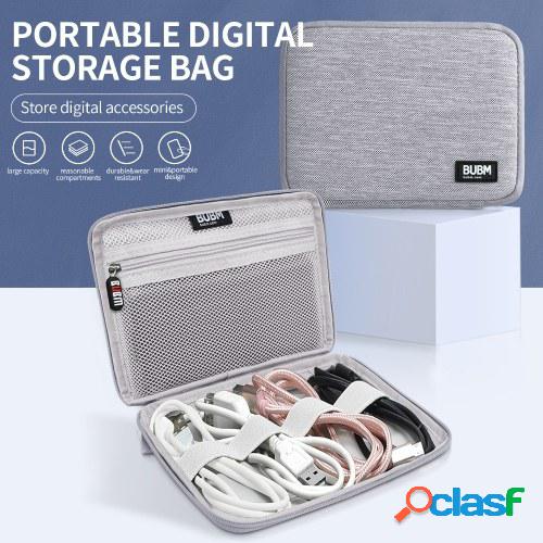BUBM DISXS-PVC-hui Cable Bag Mini accesorios electrónicos