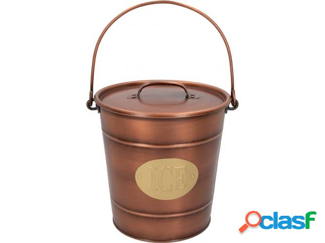 Balde AKTIVE 79013 Marrón (26.5x25x23.5cm)