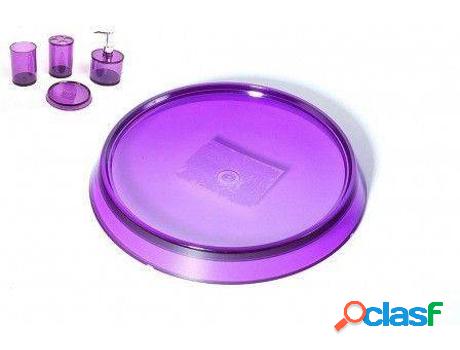 Baño HOGAR Y MÁS Jabonera Purpura