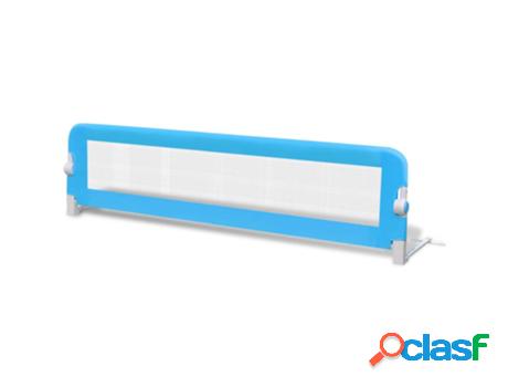 Barrera para Cama VIDAXL Azul (150x42 cm)