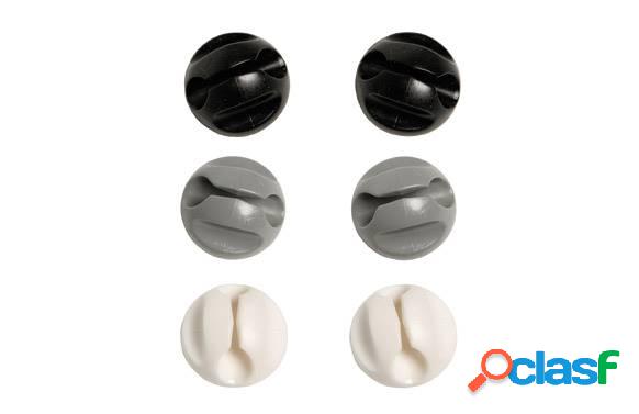 Bases adhesivas para cables D'Line