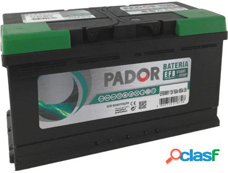 Baterías de Coche PADOR EFB (90 A -12 V -90 Ah)