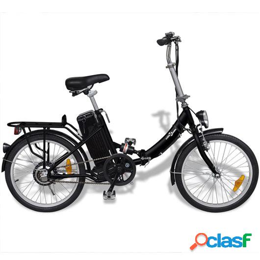 Bicicleta eléctrica plegable de aluminio batería litio-ion