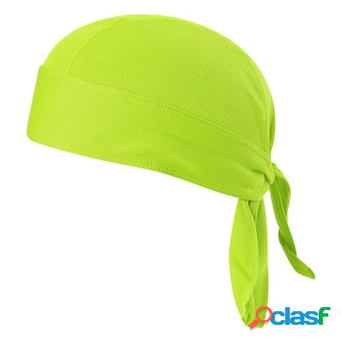 Bicicleta gorra antisudor protección UV máscara facial