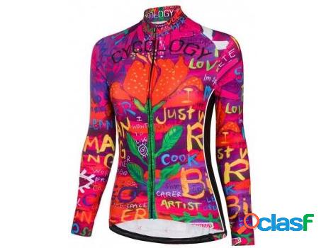 Blusa CYCOLOGY See Me Cycling Jersey (Rosa - S)