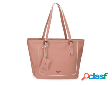 Bolsa PEPE JEANS Jeny Sintético Mujer (Rosa)