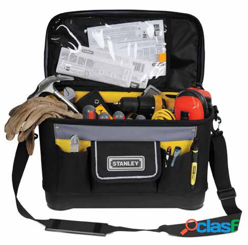 Bolsa porta herramientas Stanley con tapa plana
