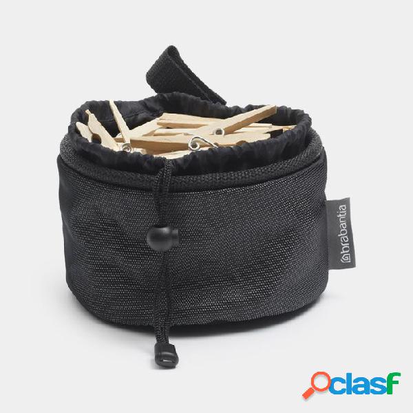 Bolsa portapinzas pequeña Brabantia Negra