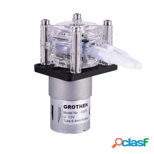 Bomba peristáltica GROTHEN DC 12V con tubo de silicona
