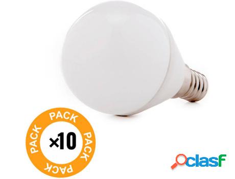 Bombilla LED GREENICE CV-P45-E14-5W-RC-CW-PK10-AP