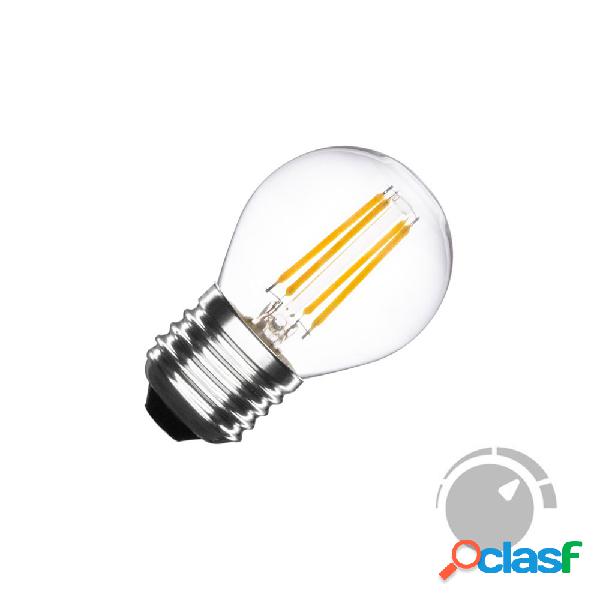 Bombilla led e27 cob filamento 4w small regulable blanco