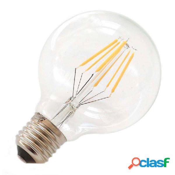 Bombilla led e27 cob filamento 6w ø80x118mm blanco cálido