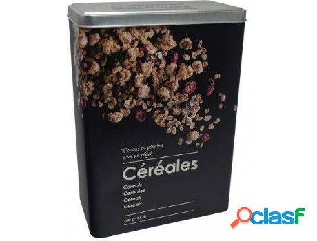 Bote Galleta- Conserva HOGAR Y MÁS Cereale Metálica