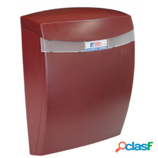 Buzon Exterior 300X240X80Mm Vertical Btv Abs Marron Coral