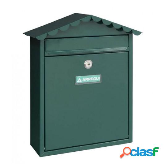 Buzon Exterior 360X300X110Mm Vertical Arregui Acero Verde