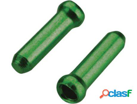 Cabble JAGWIRE Tips-Brake Or Shift 500Pcs-Limited Green