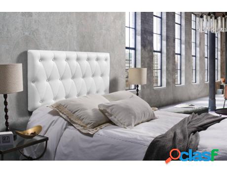 Cabecero MESEFOR Tapizado (Blanco - Polipiel - 7x135x60 cm)