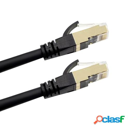 Cable Ethernet Cat8 Cable de red de alta velocidad 40Gbps