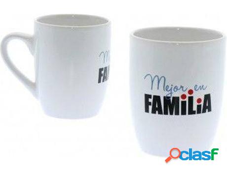 Café HOGAR Y MÁS Con Frase Inspiradora Asa