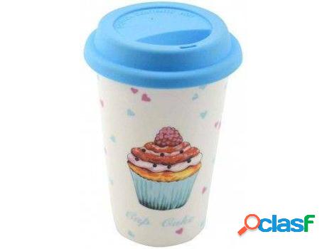 Café HOGAR Y MÁS Rmica Diseño Cupcake En (9.3 x 13 cm)