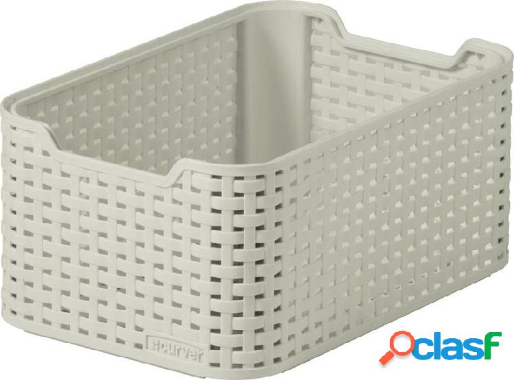 Caja pequeña Curver Natural Style 7L blanca