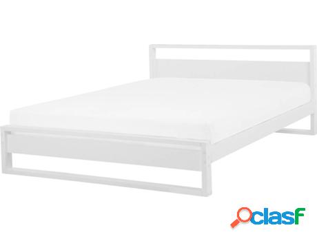 Cama Giulia (Blanco - Madera de Pino -213x185x93 cm)