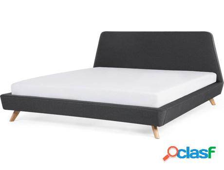 Cama Vienne (Gris - Poliéster -220x200x103 cm)