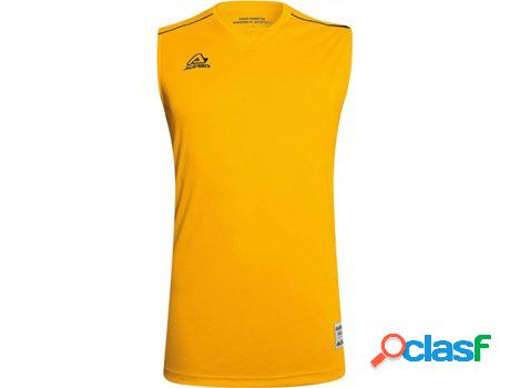 Camiseta ACERBIS Magic Sin Manga (2XS - Amarillo)