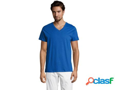 Camiseta SOLS Master Azul Royal (XL)