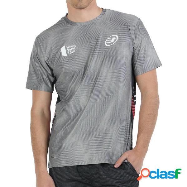 Camiseta bullpadel rogor gris vigore l