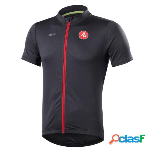 Camiseta de ciclismo de secado rápido de manga corta para