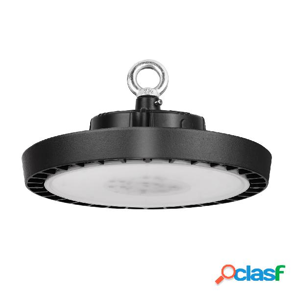 Campana industrial ufo slim 100w chipled osram triac blanco