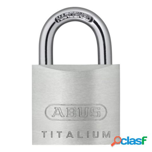 Candado Seguridad 60Mm Arco Corto Llaves Iguales Aluminio