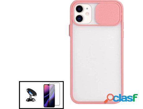Carcasa + Protector + Soporte iphone 12 Pro Max PHONECARE